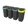 ROTHO Twist Lime - šiukšliadėžė – 25l