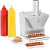 Royal Catering Elektrinė dešrų pjaustyklė dešrainių griežinėliai 5-35mm 230V 105W RCSC-35E
