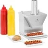 Royal Catering Elektrinė dešrų pjaustyklė dešrainių griežinėliai 5-35mm 230V 105W RCSC-35E