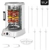 MINI skrudintuvo kepsninė kebabui, giroskopui, daržovėms, vertikali, 3in1, 1800W Royal Catering RCGV-1800-1