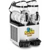 Royal Catering Granitor gėrimų aparatas slush šerbetas kokteiliai dvigubas 600 W 2 x 10 l