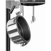 Royal Catering Retro kukurūzų spragėsių aparatas TEFLON 1600 W 5-6kg/h - juodas ir auksinis