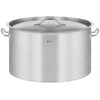 Royal Catering Maitinimo puodas su dangčiu, nerūdijančio plieno, indukcinei viryklei, 44 l