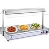 Royal Catering Elektrinės kaitlentės šildymo padėklas kompaktiškas 4 halogeninės lempos 2000W 230V