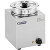 Royal Catering Bain-marie elektrinis sriubos šildytuvas 150W 230V 3,8L