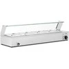 Royal Catering Bain-marie maisto šildomasis bufetas su dangteliu 4 x GN 1/2 2000 W
