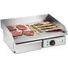 Royal Catering Elektrinis grilis aukštu kraštu, plotis 55 cm