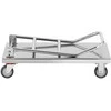 Royal Catering Sulankstomas plieno platforminis vežimėlis HoReCa platforma 70x52cm
