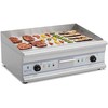 Royal Catering Didelės dvigubos kepsninės, maitinamos 230V, 75cm