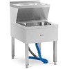 Royal Catering Mop valymo kriauklė su praustuvu 61 x 50 x 84,5 cm