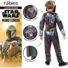 Kostiumas vaikams Rubies Deluxe The Mandalorian Juoda