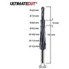 Pakopinis grąžtas RUKO Ultimatecut HSS Ø6-12mm