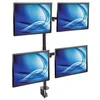 Laikiklis Intracom MANHATTAN Monitorius Mount supports 4 LCD Monitors holds four 33-81.3cm 13inch to 32inch Monitors iki 8kg juodas
