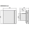 Soler Amp Palau Palau Ventiliatorius SILENT-200 CRZ Sidabrinis DESIGN - 3C 5210606100