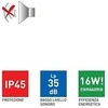 Soler Amp Palau Palau Ventiliatorius SILENT-200 CRZ Sidabrinis DESIGN - 3C 5210606100