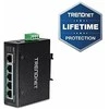 Šakotuvas Trendnet 5-PORT INDUSTRIAL GIGABIT POE+ - DIN-RAIL SWITCH