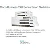 Šakotuvas Cisco CBS220 SMART 8-PORT GE FULL POE - EXT PS 2X1G SFP