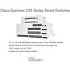 Šakotuvas Cisco CBS220-8P-E-2G-ES Jungiklis