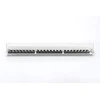 Digitus CAT 6A | Patch Panel | RJ45, 8P8C | Tinka montuoti 483 mm (19 colių) spintelėje; Perdavimo savybės: 6A kategorija, EA klasė; Taikymo sritis: iki 500 MHz, 10 GBase-T; Dydis: 482,6 x 44 x 109 mm | RJ45 ekranas (alavuota bronza)