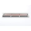 Digitus CAT 6A | Patch Panel | RJ45, 8P8C | Tinka montuoti 483 mm (19 colių) spintelėje; Perdavimo savybės: 6A kategorija, EA klasė; Taikymo sritis: iki 500 MHz, 10 GBase-T; Dydis: 482,6 x 44 x 109 mm | RJ45 ekranas (alavuota bronza)