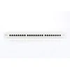 Digitus CAT 6A | Patch Panel | RJ45, 8P8C | Tinka montuoti 483 mm (19 colių) spintelėje; Perdavimo savybės: 6A kategorija, EA klasė; Taikymo sritis: iki 500 MHz, 10 GBase-T; Dydis: 482,6 x 44 x 109 mm | RJ45 ekranas (alavuota bronza)