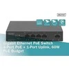 Šakotuvas Digitus Skaitmenas | 4 prievadų Gigabit PoE jungiklis | DN-95330-1 | Nevaldomas | Darbalaukis