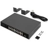 Šakotuvas Digitus | 16 prievadų greito Ethernet PoE komutatorius | DN-95355 | Nevaldomas | Montuojamas į stelažą | 10/100 Mbps (RJ-45) jungčių kiekis: 16 | SFP jungčių kiekis: 1