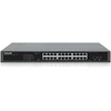 Šakotuvas „Intellinet 561907“ komutatorius, gigabito, 24x RJ45, „PoE+“, 370W, 2x SFP, 1GbE