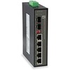 Šakotuvas Carruzzo LevelOne IES-0600 tinklo komutatorius Gigabit Ethernet (10/100/1000) Juoda