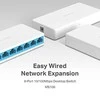 Šakotuvas TP-Link „Mercusys“ | Komutatorius | MS108 | Nevaldomas | Stalinis | 10/100 Mbps (RJ-45) jungčių kiekis: 8 | Maitinimo šaltinio tipas: Išorinis