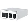 METZ CONNECT modulio AP korpusas 4 jungtys, grynai baltas, be komplektacijos