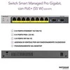 Šakotuvas NETGEAR 10 prievadų Gb Smart Managed Pro Switch m. PoE