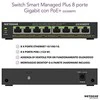 Šakotuvas Jungiklis NETGEAR 8x GE GS308EPP-100PES