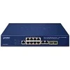 Šakotuvas Switch Planet PLANET IPv4/IPv6, 8 prievadų valdomas valdomas L2/L4 Gigabit Ethernet (10/100/1000) PoE palaikymas 1U Mėlyna