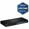 Maršrutizatorius Jungiklis TRENDnet TRENDnet 18- Port Gigabit PoE + Smart stebėjimo perjungiklis