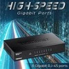 Šakotuvas TRENDNET 8-Port Gigabit Switch / w metalinis dėklas