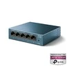 Šakotuvas TP-LINK LiteWave 5 prievadų gigabito darbalaukio komutatorius su 5 gigabito RJ45 prievadais, plieniniame korpuse