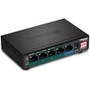 Šakotuvas TRENDNET 5 prievadų Gigabit PoE+ 60 W jungiklis