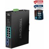 Šakotuvas TRENDnet Trendnet TI-PGM102 łącza jungiama į tinklą Gigabit Ethernet (10/100/1000) Obsługa PoE Juodas