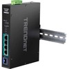 Šakotuvas Switch TRENDnet Trendnet TI-PGM541 łącza jungiama į tinklą Gigabit Ethernet (10/100/1000) Juodas