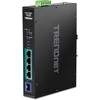 Šakotuvas Switch TRENDnet Trendnet TI-PGM541 łącza jungiama į tinklą Gigabit Ethernet (10/100/1000) Juodas