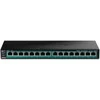 Šakotuvas TRENDnet 16 prievadų Gigabit PoE+ jungiklis (123 W)