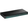 Šakotuvas TRENDnet 16 prievadų Gigabit PoE+ jungiklis (123 W)