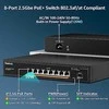 Šakotuvas TP-LINK | 10 prievadų Gigabit Easy Smart Switch su 8 prievadų PoE+ | TL-SG1210MPE | Tvarkomas žiniatinklis | Darbalaukis | Maitinimo tipas Išorinis | 60 mėn.