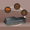 Šakotuvas ZYXEL GS2220-50HP,EU REGION,48-PORT GBE L2 POE SWITCH WITH GBE UPLINK (1 YEAR NCC PRO PACK LICENSE BUNDLED) (5Y WARRANTY)