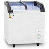 Royal Catering Stiklinis šaldiklis šaldytiems ledams, 180 l, 180 W