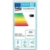 BEKO Šaldytuvas | RCSA366K40WN | Energy efficiency class E | Free standing | Combi | Height 185.2 cm | Šaldytuvas net capacity 223 L | Šaldiklis net capacity 120 L | 38 dB | Baltas