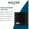 Virtuvinės svarstyklės Salter 1066 BPCFEU12 Arc elektroninės svarstyklės juodos