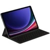 Samsung Galaxy Tab S9 Ultra Book Cover Klaviatūra Slim Juodas