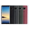 Dėklas Samsung Galaxy Note 8 nugarėlė Alcantara Tamsiai Pilka